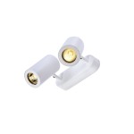 SLV 152021 ENOLA B, Wand- und Deckenleuchte, Spot, zweiflammig, QPAR51, weiß, max. 100 W 