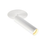 SLV 152381 KARPO 30, Einbauleuchte, einflammig, LED, 3000 K, weiß, Rosette flach, 7,5 W 