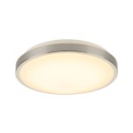 SLV 155156 MARONA, Deckenleuchte, LED, 3000 K, rund, aluminium gebürstet, 4x3 W 