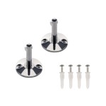 SLV 186332 UMLENKER, für Tenseo Niedervolt-Seilsystem, chrom, 2 Stück, 6 cm 