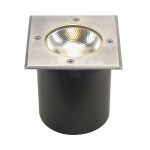 SLV 227604 ROCCI, Outdoor Bodeneinbauleuchte, LED, 3000 K, IP67, eckig, edelstahl 316, max. 6 W 