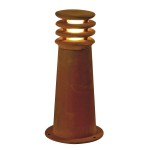 SLV 229020 RUSTY® 40, Outdoor Standleuchte, TC-DSE, IP55, rund, stahl gerostet, Ø/H 19/40 cm, max. 11 W 