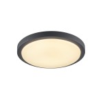 SLV 229975 AINOS, Deckenleuchte, LED, 3000 K, rund, anthrazit, mit Sensor 