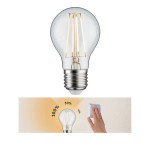 Paulmann 285.71 Filament 230V 3-Step-Dim LED Birne E27 806lm 8W 2700K dimmbar Klar 