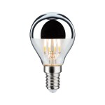 Paulmann 286.67 Modern Classic Edition Standard 230V LED Tropfen Kopfspiegel E14 440lm 4,8W 2700K dimmbar Kopfspiegel Silber 