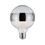 Paulmann 286.81 Modern Classic Edition Standard 230V LED Globe Ringspiegel E27 640lm 6,5W 2700K dimmbar Ringspiegel Silber 