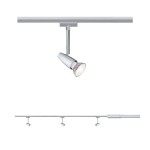 Paulmann 5062 URail Bundle Smart Home Zigbee 3.0 Schienenspot Barelli GU10 max. 3x10W dimmbar 230V Chrom matt/Chrom Smart Home Zigbee 
