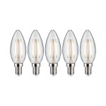 Paulmann 5092 Filament Bundle LED Kerze E14 230V 5x250lm 5x2,6W 2700K Klar 