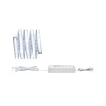 Paulmann 706.71 MaxLED 1000 LED Strip Tageslichtweiß Basisset 1,5m beschichtet IP44 18W 880lm/m 144 LEDs/m 6500K 36VA 