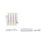 Paulmann 706.72 MaxLED 1000 LED Strip Warmweiß Basisset 1,5m beschichtet IP44 18W 880lm/m 144 LEDs/m 2700K 36VA 