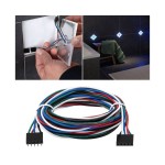 Paulmann 784.22 LumiTiles Kabel Square RGBW 1,95m 12V Schwarz Kunststoff 