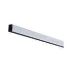 Paulmann 789.03 LED Strip Profil Square 2m Schwarz 