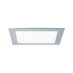 Paulmann 920.78 LED Einbaupanel IP44 eckig 220x220mm 16,5W 1450lm 4000K Chrom matt 