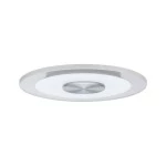Paulmann 925.43 Premium LED Einbauleuchte Whirl Basisset rund 150mm 3x6,9W 3x450lm 230V 3000K Alu gedreht#Satin 