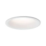 Paulmann 934.16 LED Einbauleuchte Cymbal Coin IP44 rund 77mm Coin 6,7W 430lm 230V dimmbar 2700K Weiß matt 