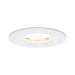 Paulmann 938.81 LED Einbauleuchte Nova Plus Coin starr IP65 rund 78mm Coin 6W 470lm 230V dimmbar 2700K Weiß matt 