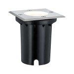 Paulmann 939.93 LED Bodeneinbauleuchte IP67 eckig 108x108mm 3000K 3,5W 230lm 230V Edelstahl Metall 