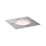 Paulmann 942.27 Plug & Shine LED Bodeneinbauleuchte Floor Einzelspot IP67 3000K 3,8W Edelstahl 