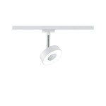 Paulmann 952.72 URail LED Schienenspot Circle Einzelspot 222lm 5,3W 2700K 230V Weiß 