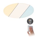 Paulmann 953.82 VariFit LED Einbaupanel Veluna IP44 rund 215mm 17W 1300lm White Switch Transparent 