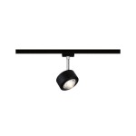 Paulmann 969.27 URail LED Schienenspot Aldan Einzelspot 498lm 8W 2700K dimmbar 230V Schwarz matt 