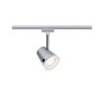 Paulmann 976.13 URail Schienenspot Cone Einzelspot GU10 max. 10W dimmbar 230V Chrom matt#Chrom 