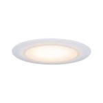 Paulmann 999.43 Premium LED Einbauleuchte Dim to Warm Suon IP44 rund 90mm 5W 450lm 230V dimmbar Dim to warm Satin/Weiß 
