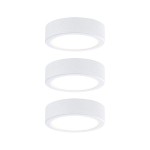 Paulmann 999.89 LED Unterschrankleuchte Pukk 3x3,5W 65mm 3x210lm 230V rund Weiß 