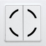 Eltako F4CT55E/UC-wg Funk-4-Kanal-Colortaster +Anzeige RGBW 30055140 