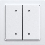 Eltako B4T55E-wg Bus-Taster reinweiß glänzend 30055653 