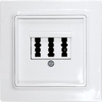 Eltako TAE55E/3-wg TAE-Abdeckung 3-fach für E-Design 30055836 