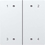 Eltako DW-B4FT65-wg-at Doppelwippe reinweiß glänzend 30065954 