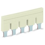 Wago 2016-405 Brücker 5-fach isoliert lichtgrau 50 Stück 