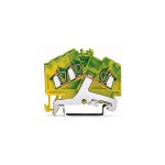 Wago 280-637 3-Leiter-Schutzleiterklemme 2,5mm² mittige Beschriftung grün-gelb 