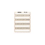 Wago 793-566 WMB-Beschriftungskarte als Karte bedruckt weiß 5 Stück 