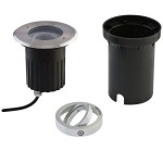 EVN 678710 Bodeneinbauleuchte edelstahl 35W GU10 