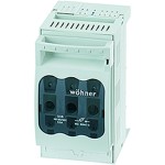 Hensel NH RT 00C NH-Sicherungslasttrennschalter Gr. 00C, kontaktierbar auf Sammelschiene 