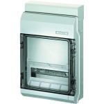 Hensel KV 9220 KV 90-Automatengehäuse 12 Teilungseinh., 1reih. + 1 Tragschiene 