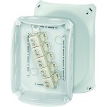 Hensel DK 1010 G Kabelabzweigkasten 2,5-10 qmm 3phasig, 16 qmm 1phasig, 5pol. Klemme 