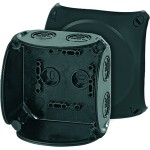 Hensel KF 0400 B Kabelabzweigkasten bis 4 qmm ohne Klemme, schwarz 