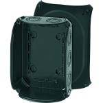 Hensel KF 1600 B Kabelabzweigkasten bis 16 qmm 3ph., 16 qmm 1ph., ohne Klemme, schwarz 