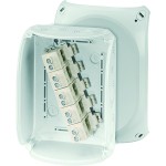 Hensel KF 1616 G Kabelabzweigkasten 6-16 qmm 3phasig, 25 qmm 1phasig, 5pol. Klemme 