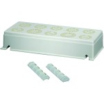 Hensel FP FM 232 ENYSTAR-Anbauflansch Größe 2 8x M25/32, 2x M25/32/40 