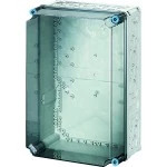 Hensel Mi 0310 Mi-Leergehäuse, Einbaumaße 275x425x191mm, transparenter Deckel 