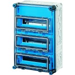 Hensel Mi 1333 Mi-Automatengehäuse, 36 Teilungseinheiten, mit 3 Klappdeckeln 