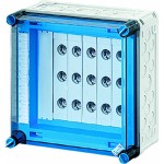 Hensel Mi 3236 Mi-Sicherungsgehäuse, 5x3x63A, D02, E18 auf Sammelschiene 400 A, 5polig 