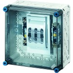 Hensel Mi 5250 Mi-NH-Sicherungslasttrennschaltergehäuse , 1xNH 00, 3polig 125 A+PE+N 