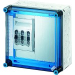 Hensel Mi 6228 Mi-NH-Sicherungslasttrennschaltergehäuse , 1x3xNH00,a. Sammels., 630A, 5polig 