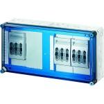 Hensel Mi 6438 Mi-NH-Sicherungslasttrennschaltergehäuse , 3x3xNH00,a. Sammels., 630A, 5polig 