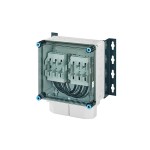 Hensel Mi AK 3142 anschlussfertiger Verteiler 2x3xNH 00 , 125 A + PE +N, mit Brücken 35 qmm 